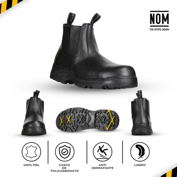Botin Industrial Dieléctrico 915 Con Casco de Policarbonato