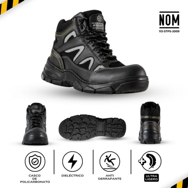 Bota Hiking Dieléctrica 975 Con Casquillo de Policarbonato