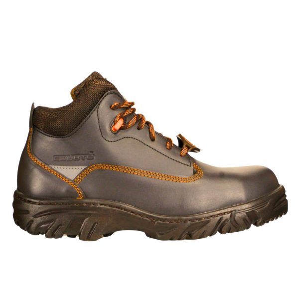 Bota Industrial Dieléctrica 945 Café-Naranja Con Casquillo de Policarbonato