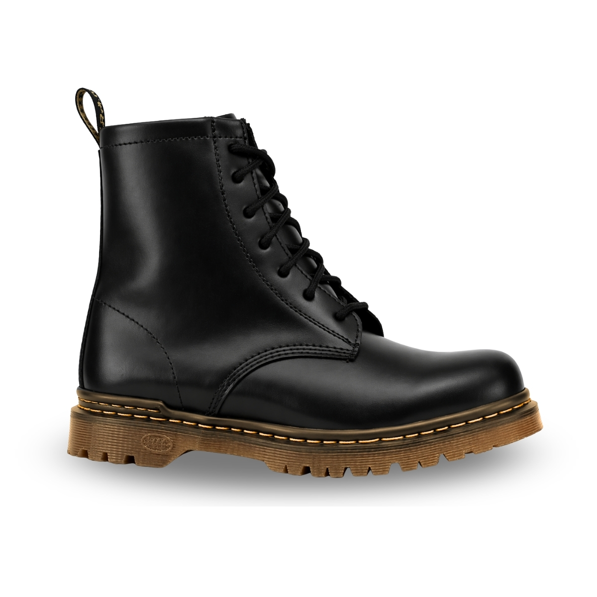 Bota Urbana Clásica Modelo 777 Negro Sin Casquillo